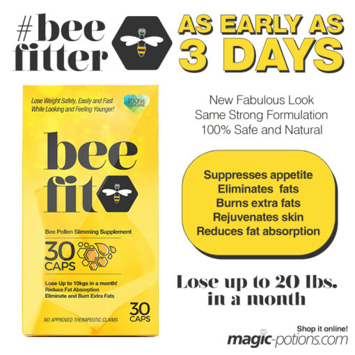 Bee Fit Slimming Capsules - 3 Boxes - Magic Potions